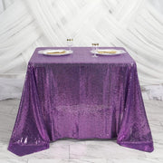 90" x 90" Sequined Table Overlay