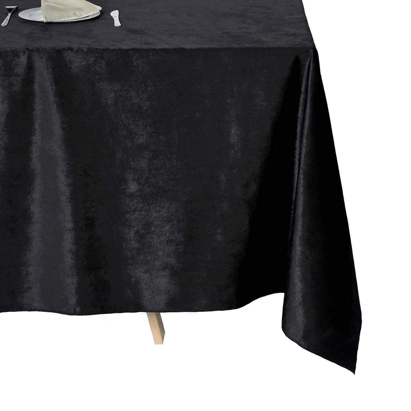 90"x132" Premium Velvet Rectangular Tablecloth