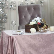 90"x132" Premium Velvet Rectangular Tablecloth