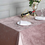 90"x132" Premium Velvet Rectangular Tablecloth