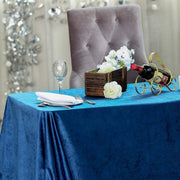 90"x132" Premium Velvet Rectangular Tablecloth
