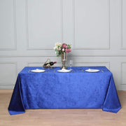 90"x132" Premium Velvet Rectangular Tablecloth