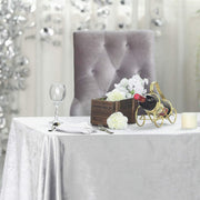 90"x132" Premium Velvet Rectangular Tablecloth