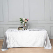 90"x132" Premium Velvet Rectangular Tablecloth