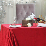 90"x132" Premium Velvet Rectangular Tablecloth