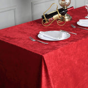 90"x132" Premium Velvet Rectangular Tablecloth