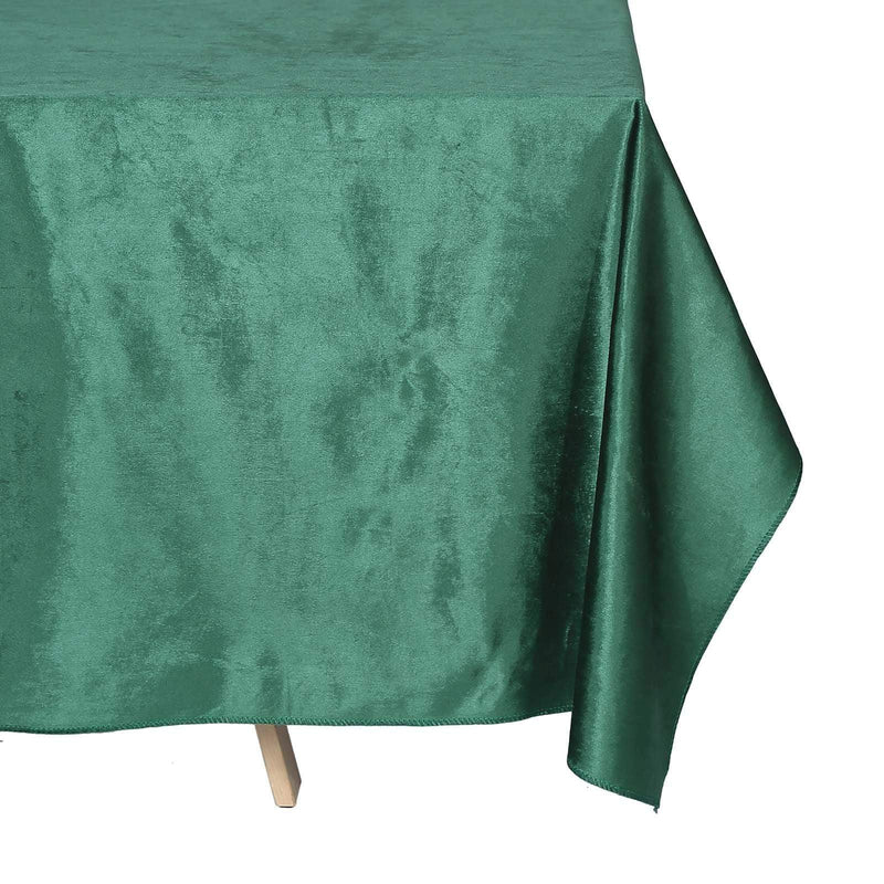 90"x132" Premium Velvet Rectangular Tablecloth