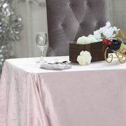 90"x132" Premium Velvet Rectangular Tablecloth