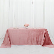 90"x132" Premium Velvet Rectangular Tablecloth