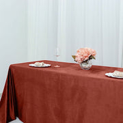 90"x132" Premium Velvet Rectangular Tablecloth