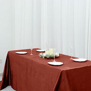 90"x132" Premium Velvet Rectangular Tablecloth