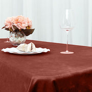 90"x132" Premium Velvet Rectangular Tablecloth