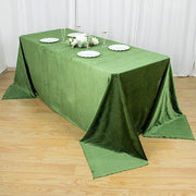 90"x132" Premium Velvet Rectangular Tablecloth