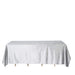 90"x132" Premium Velvet Rectangular Tablecloth TAB_VEL_90132_SILV