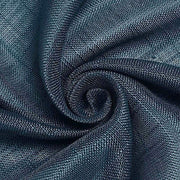 90"x132" Rectangular Premium Faux Burlap Polyester Tablecloth