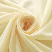 90"x132" Rectangular Premium Faux Burlap Polyester Tablecloth