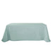 90"x132" Rectangular Premium Faux Burlap Polyester Tablecloth TAB_JUTE02_90132_086