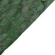 90"x132" Taffeta Rectangular Tablecloth with Leaf Petals Design