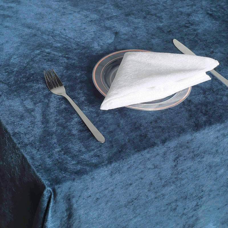 90"x156" Premium Velvet Rectangular Tablecloth