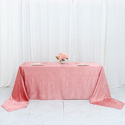 90"x156" Premium Velvet Rectangular Tablecloth