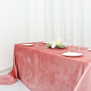 90"x156" Premium Velvet Rectangular Tablecloth