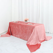 90"x156" Premium Velvet Rectangular Tablecloth