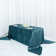 90"x156" Premium Velvet Rectangular Tablecloth