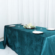 90"x156" Premium Velvet Rectangular Tablecloth