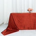 90"x156" Premium Velvet Rectangular Tablecloth
