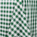 90x132" Checkered Gingham Polyester Tablecloth - Green and White TAB_CHK90132_GRN