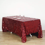 90x132" Large Payette Sequin Rectangular Tablecloth