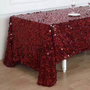 90x132" Large Payette Sequin Rectangular Tablecloth