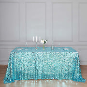 90x132" Large Payette Sequin Rectangular Tablecloth