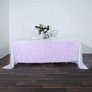 90x132" Large Payette Sequin Rectangular Tablecloth