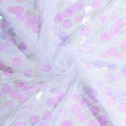 90x132" Large Payette Sequin Rectangular Tablecloth