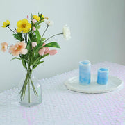 90x132" Large Payette Sequin Rectangular Tablecloth