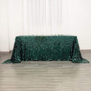90x132" Large Payette Sequin Rectangular Tablecloth