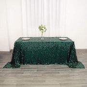 90x132" Large Payette Sequin Rectangular Tablecloth