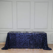 90x132" Large Payette Sequin Rectangular Tablecloth