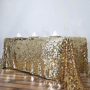 90x132" Large Payette Sequin Rectangular Tablecloth