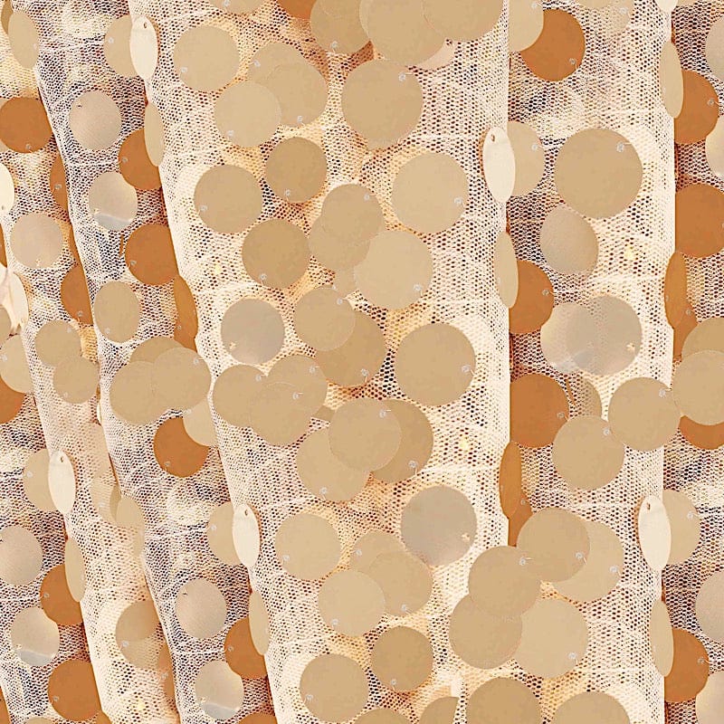 90x132" Large Payette Sequin Rectangular Tablecloth