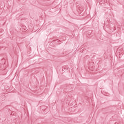 90x132" Satin Ribbon Roses Rectangle Tablecloth