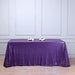 90x132" Sequined Rectangular Tablecloth - Purple TAB_02_90132_PURP