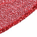 90x132" Sequined Rectangular Tablecloth - Red TAB_02_90132_017