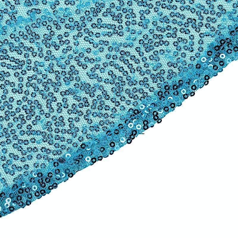 90x132" Sequined Rectangular Tablecloth
