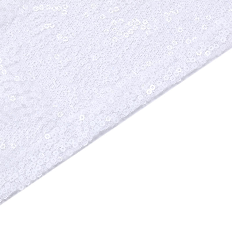 90x132" Sequined Rectangular Tablecloth