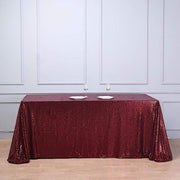 90x132" Sequined Rectangular Tablecloth