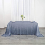 90x132" Sequined Rectangular Tablecloth