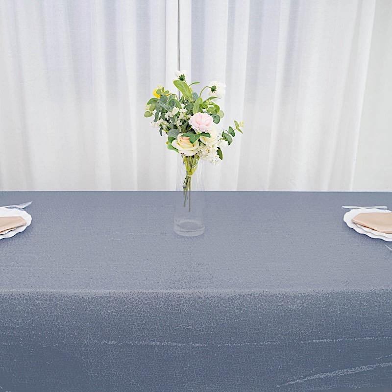 90x132" Sequined Rectangular Tablecloth