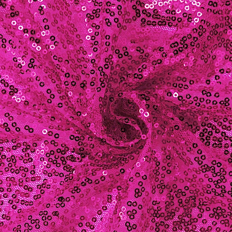 90x132" Sequined Rectangular Tablecloth